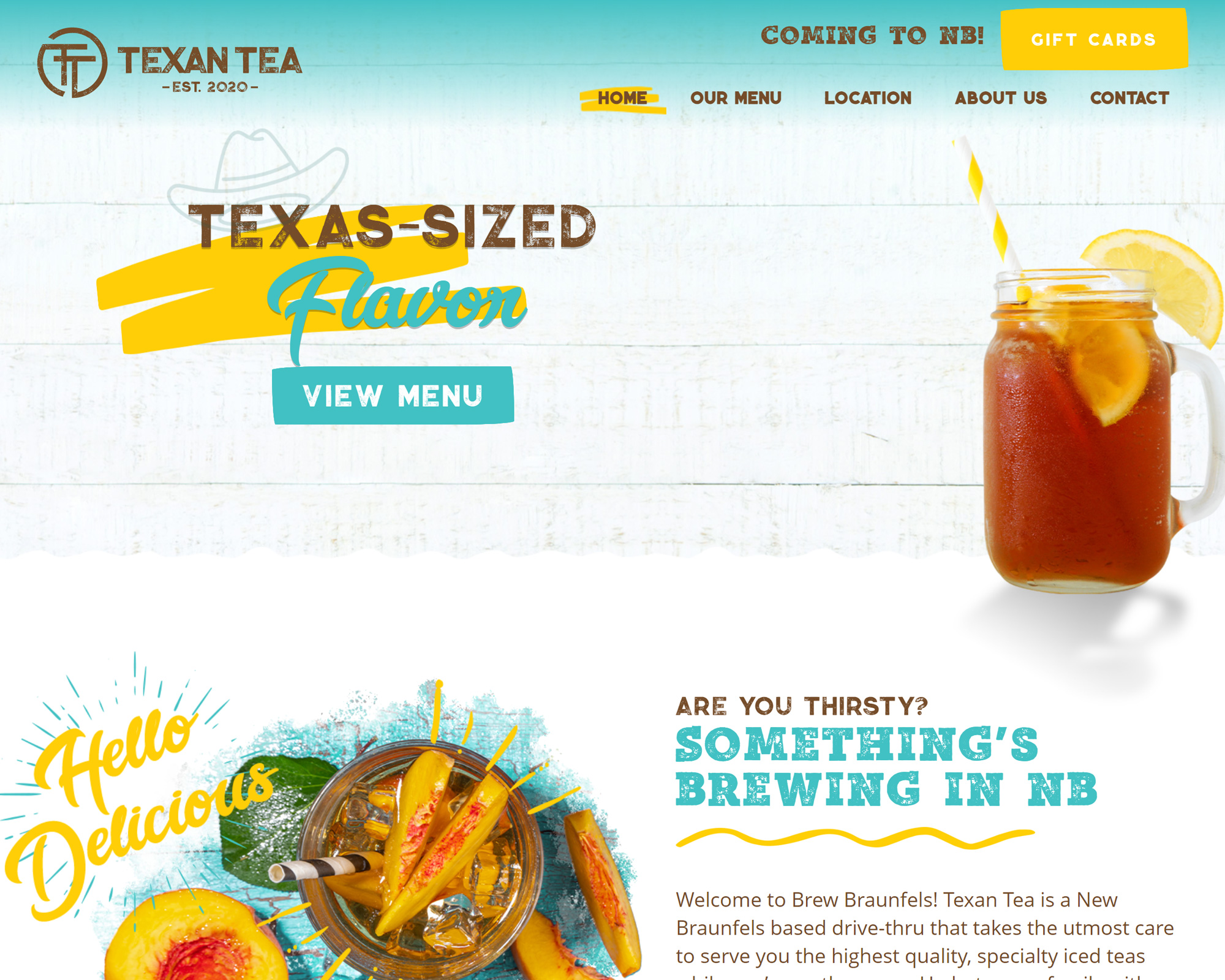 Texan Tea | Iced Tea Near Me | Drive-Thru Iced Tea